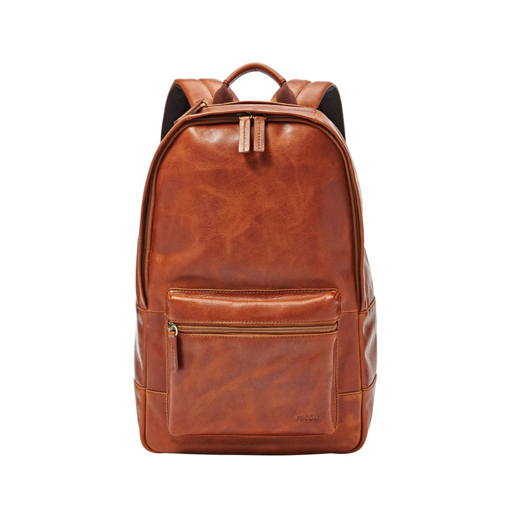 Fossil Men's Leather Estate Backpack
